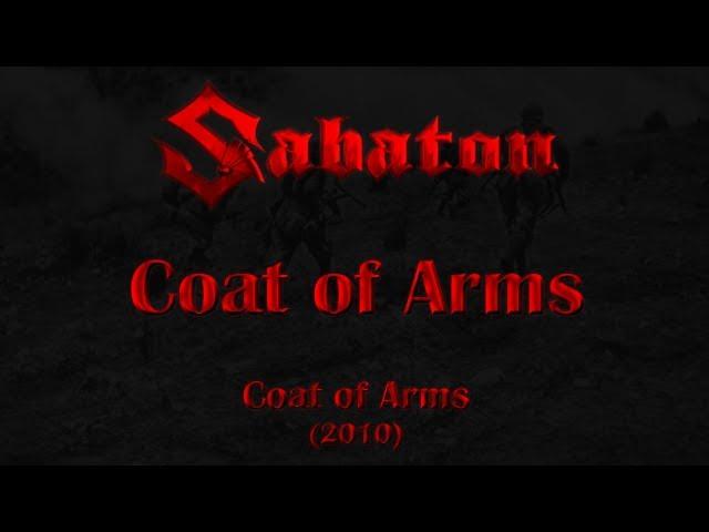 Sabaton - Coat of Arms (Lyrics English & Deutsch)