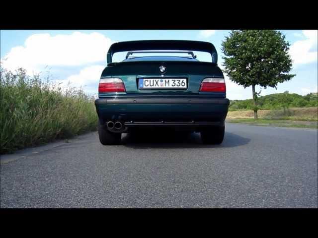 The comparison__BMW E36 M3 Supersprint vs. OEM exhaust