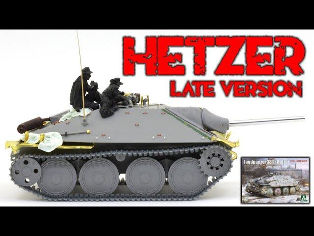 1/35 JAGDPANZER HETZER Tank Destroyer That Packs A Punch! Takom 2172 1/35, part 1