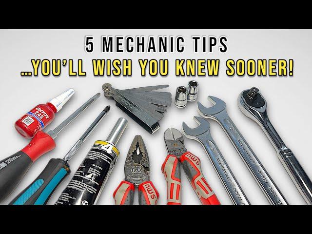 5 Essential Tips & Tricks For Any Mechanic!