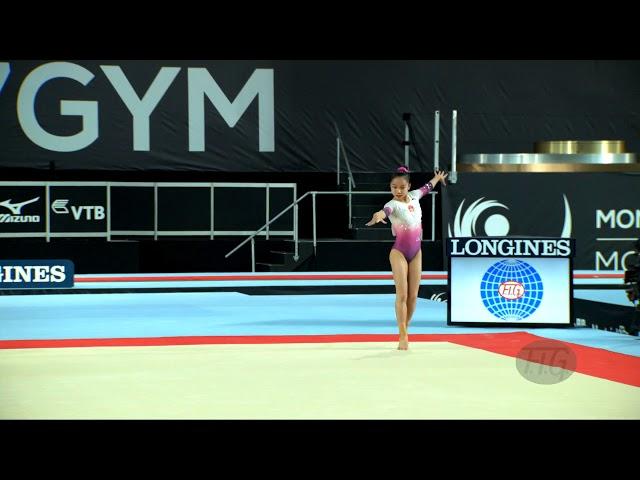 WANG Yan (CHN) - 2017 Artistic Worlds, Montréal (CAN) - Qualifications Floor Exercise