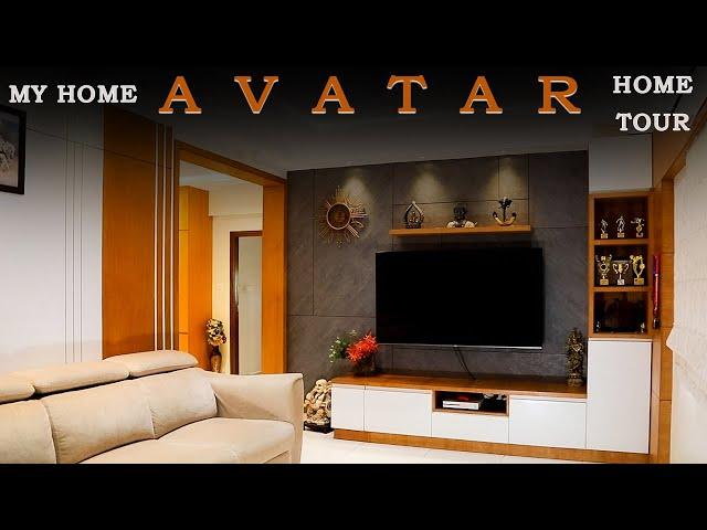 Premium 2BHK Flat Interior Design At My Home Avatar |My Home Avatar Flat Home Tour |Pushpa Interiors