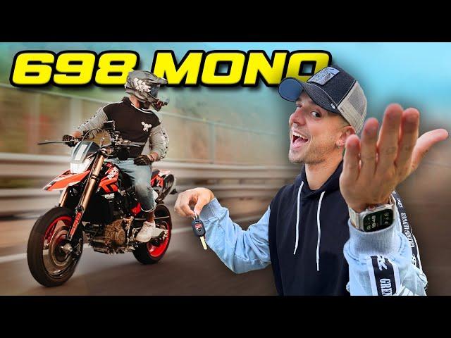 FA CAGARE O È UNA BOMBA? Ducati HYPERMOTARD 698 MONO - Test Drive