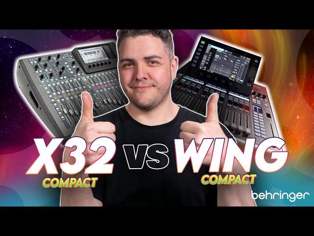 Behringer X32 COMPACT vs WING COMPACT! Which digital mixer is right for you?