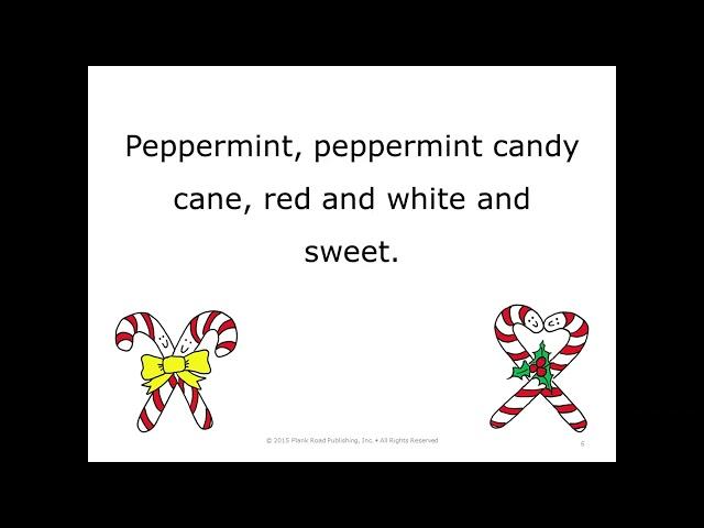 Peppermint Candy Cane   Vocals  2nd Grade