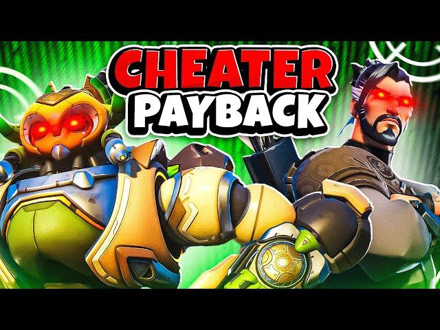 This Cheating Duo Got Trolled By The Entire Lobby | Overwatch 2 Spectating Cheaters