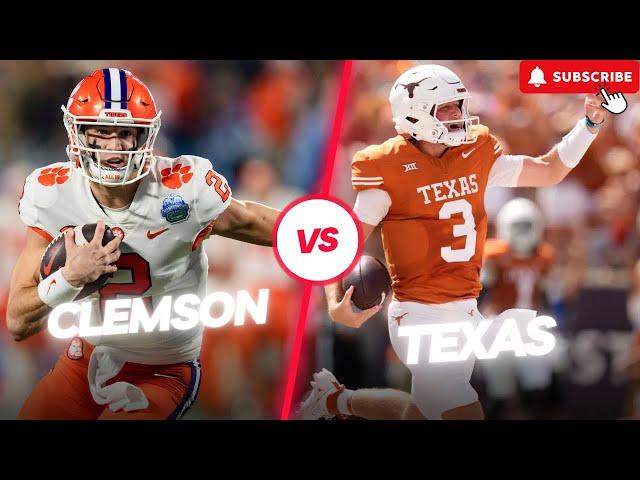 Clemson vs Texas Film Preview - What the Tape Says About The CFP First Round Matchup