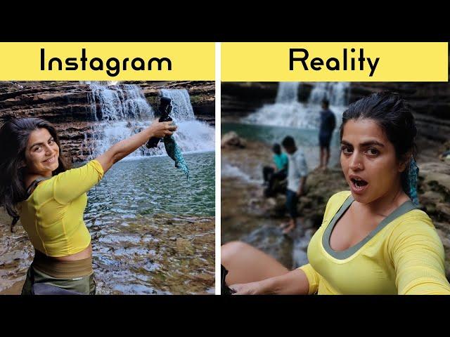 Wei Sawdong- Meghalaya Insta vs Reality! | Wei Sawdong Falls Cherrapunji Meghalaya #travelwithshenaz