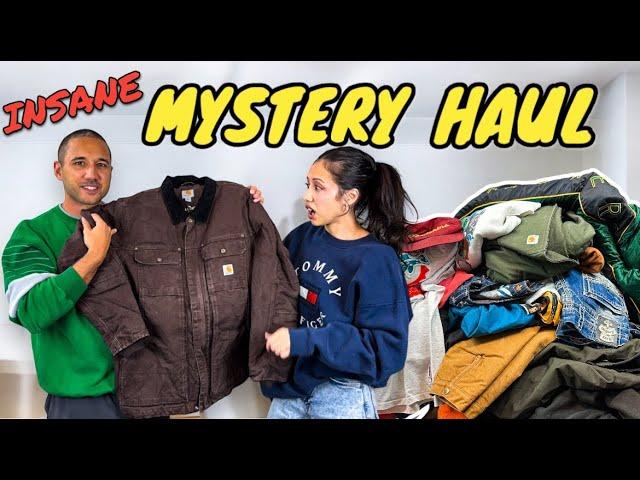 BEST MYSTERY HAUL EVER?! Huge 170 Items Thrifting Haul - Insane Profit to Resell on Ebay | Part 1/2