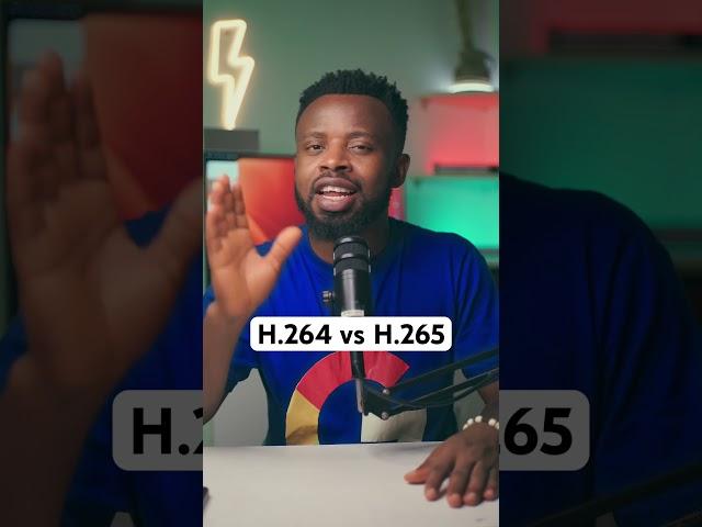 H.264 and H.265 || #editor #videoeditor #ytshorts #shorts #premierepro