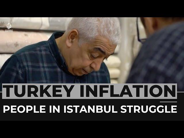 People in Istanbul struggle as Turkey's cost of living soars