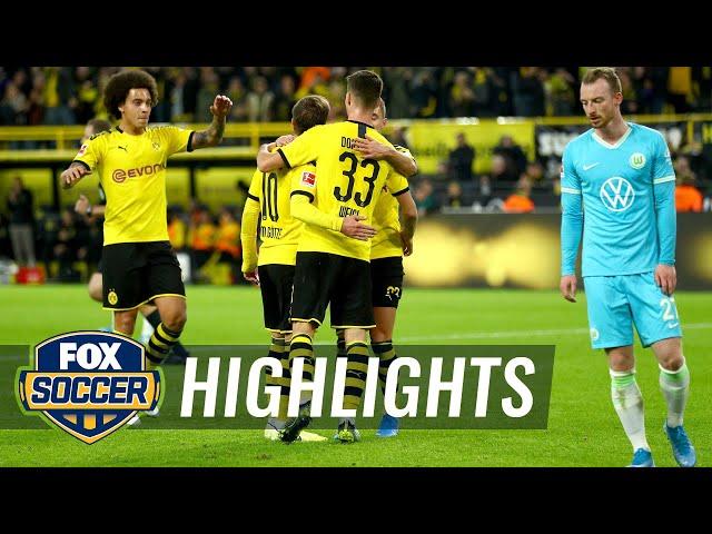 Borussia Dortmund vs. VfL Wolfsburg | 2019 Bundesliga Highlights