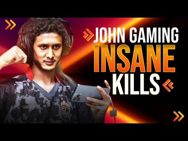 JOHN GAMING INSANE KILLS #bgmi #johngaming