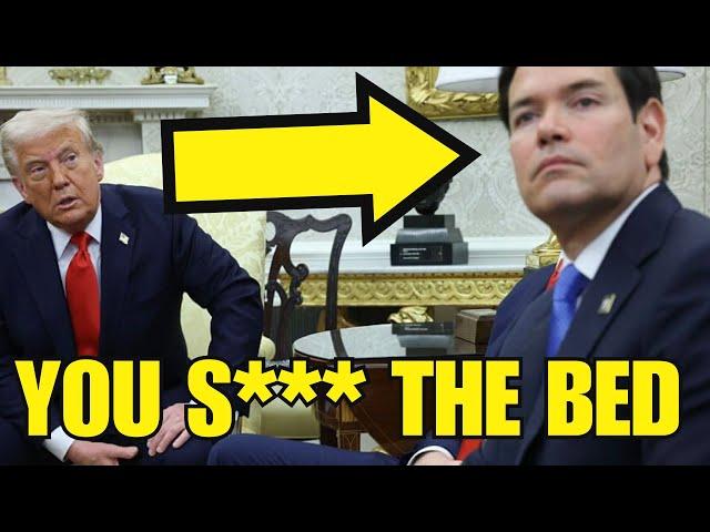 Trump & Rubio PANIC when CONFRONTED on live TV