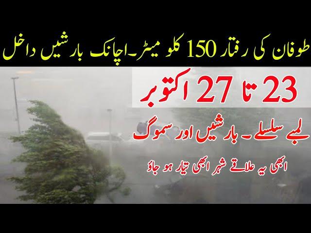 Rain Gust Winds and Hailstorm expected in upper areas| Smog update| Pakistan Weather forecast