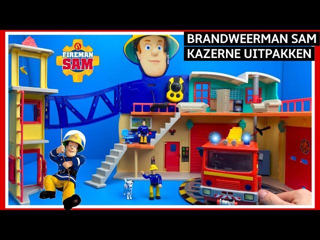 Brandweerman Sam Mega Brandweerkazerne uitpakken | Family Toys Collector