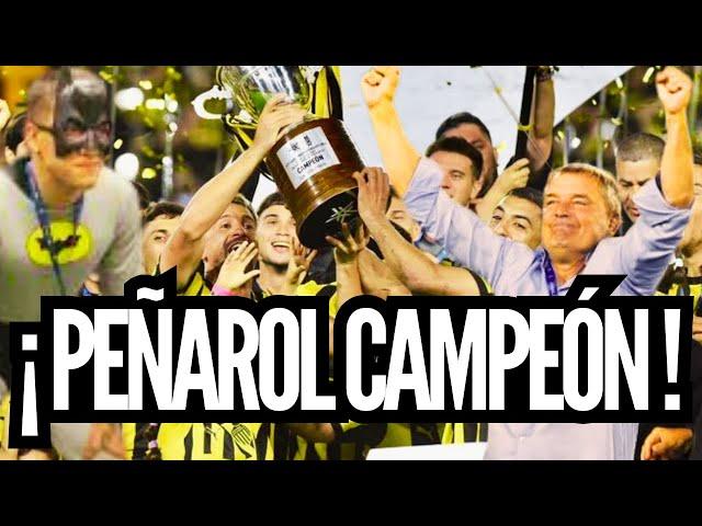  JULIO RÍOS | ¡PEÑAROL CAMPEÓN! ROMPIÓ TODOS LOS RÉCORDS Y AHORA QUIERE IR POR LA LIBERTADORES