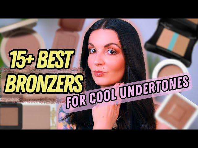 BEST BRONZERS FOR COOL UNDERTONES | For fair to medium with PINK/NEUTRAL skin tones