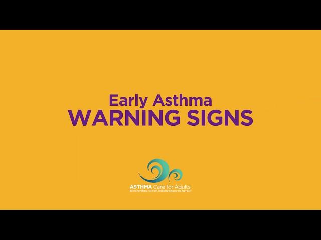 Early Warning Signs of an Asthma Attack