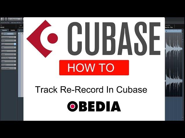 Track re record in Cubase