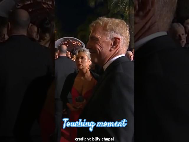A touching moment between Kevin Costner and his fan  #shorts