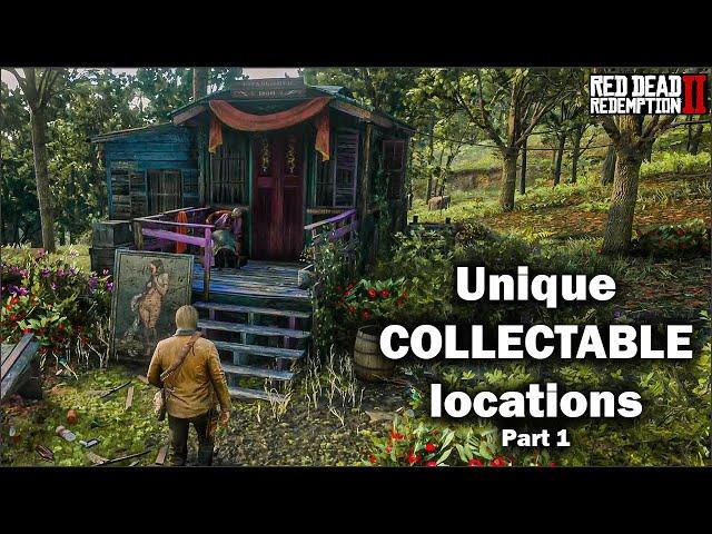 RARE and UNIQUE Collectables to find in Free Roam, Camp Requests & Revolvers in RDR2 Story Mode.