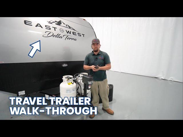 Travel Trailer Orientation - Walk Through - Learn How To Operate Your New RV