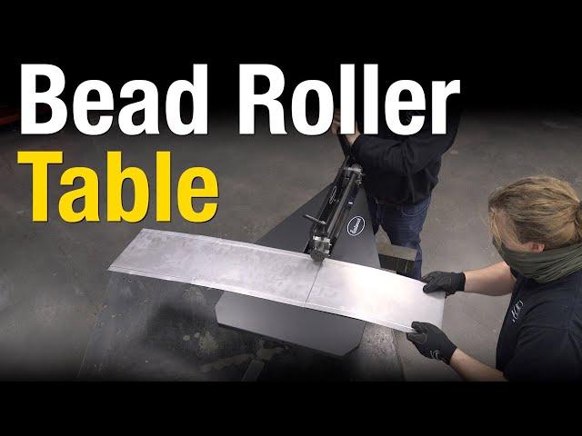 The PERFECT Bead Roller Accessory: Bead Roller Table from Eastwood