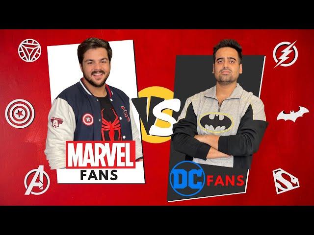 MARVEL VS DC Fans | Ashish Chanchlani | Akash Dodeja, Kunal Chhabhria, Rohit Sadhwani, Paras Rupani