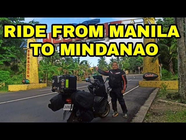 RIDE FROM MANILA TO MINDANAO Valencia Bukidnon | PART 1