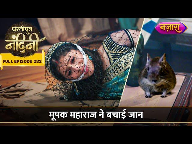 Mushak Maharaj Ne Bachayi Nandini Ki Jaan | FULL EPISODE- 282 | Dhartiputra Nandini