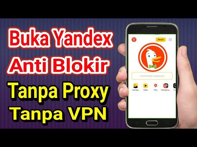 Cara Baru Buka Yandex Menggunakan Aplikasi DuckDuckGo Tanpa Proxy Anti Blokir