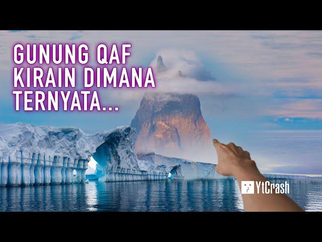 TUH KAN KETEMU..!! Gunung Qaf Bukan di Alam Ghaib, Tapi di Belakang Tembok Es Antartika Bumi Datar