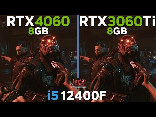 RTX 4060 vs RTX 3060 Ti | i5 12400F | Tested in 17 games