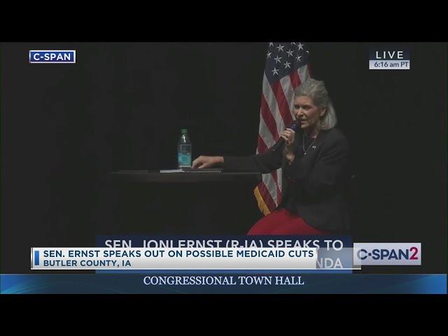 Sen. Ernst Speaks Out On Possible Medicaid Cuts