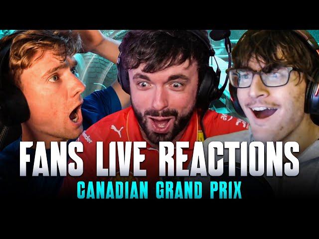 Fans Live Reactions to the 2024 Canadian Grand Prix