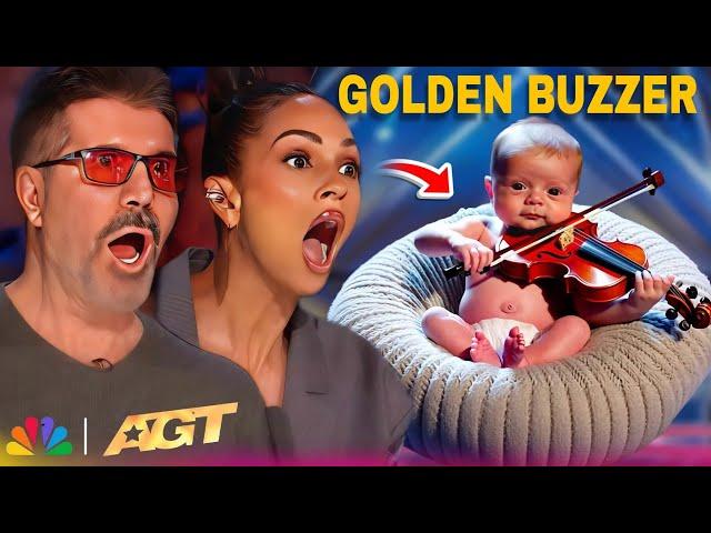 Child prodigy shocks judges | BEST OF AGT 2024 - Everyone fainted