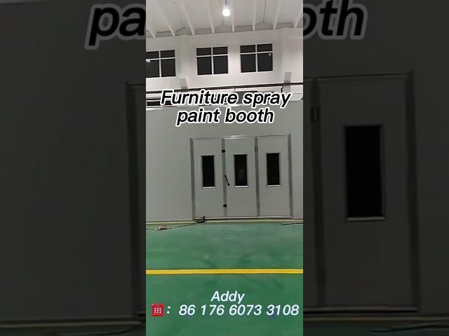 Furniture spray paint booth #paintbooth #carpainting #spraypaintings #spraybooth #paintingroom