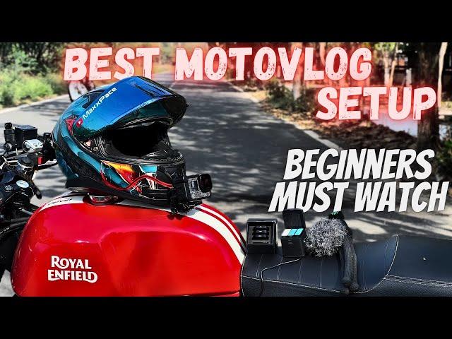 Things you need to know before you start motovlogging | Best Motovlog setup!