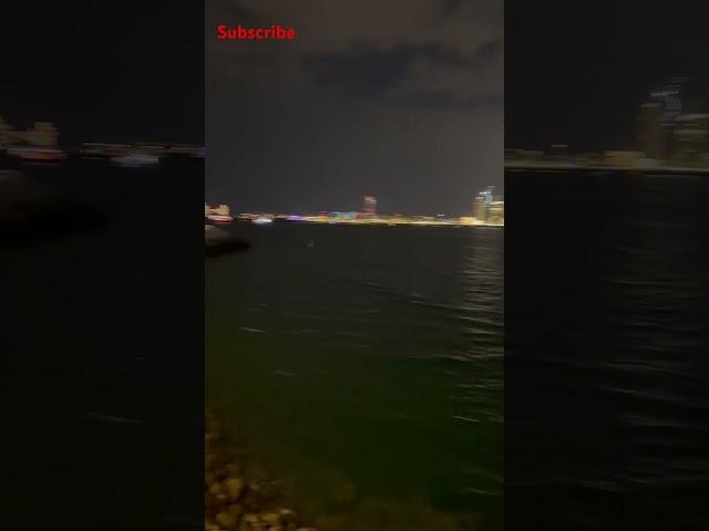 Dubai Marina Night View  | Stunning Night Lights & Skyline | Dubai Life | Suscribe | #shorts #dubai