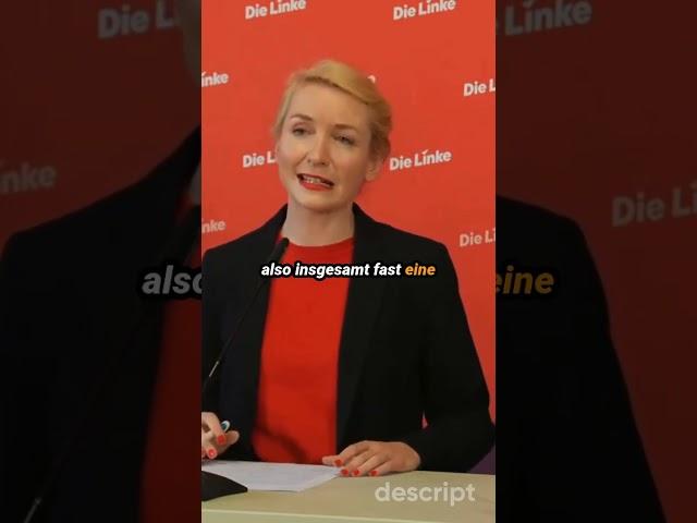 Ines Schwerdtner stellt sich gegen Sondervermögen und Schuldenbremse! #dielinke