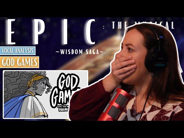 Groovy GOD GAMES - EPIC: The Musical | Vocal Coach Reaction (& Analysis)   Jennifer Glatzhofer