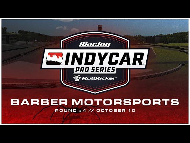 INDYCAR Buttkicker iRacing Pro Series | Round 4 | Barber Motorsports Park