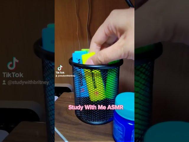 Study With Me ASMR ️