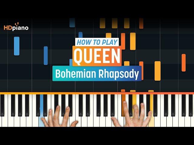 Piano Lesson for "Bohemian Rhapsody" by Queen | HDpiano (Part 1)