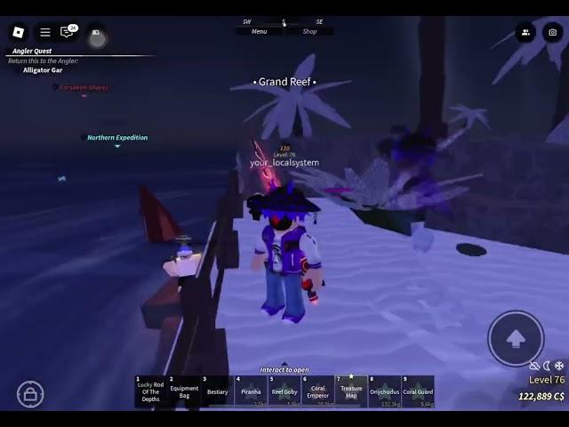 For those people that say a rod of the depths is not good this is first try