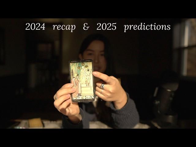 asmr tarot  pick a card for what to expect in 2025 (TIMELESS energy recap & predictions)