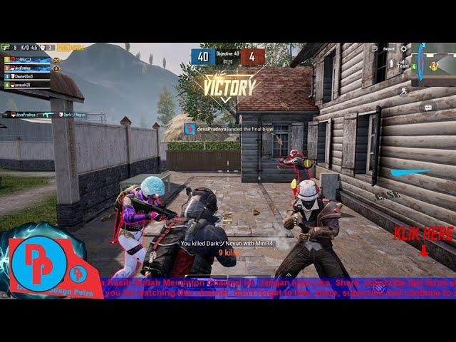 Player Unknown Battleground Mobile PUBG Mobile Team Deadmatch Score  40 VS 4  Enemy Still Fight