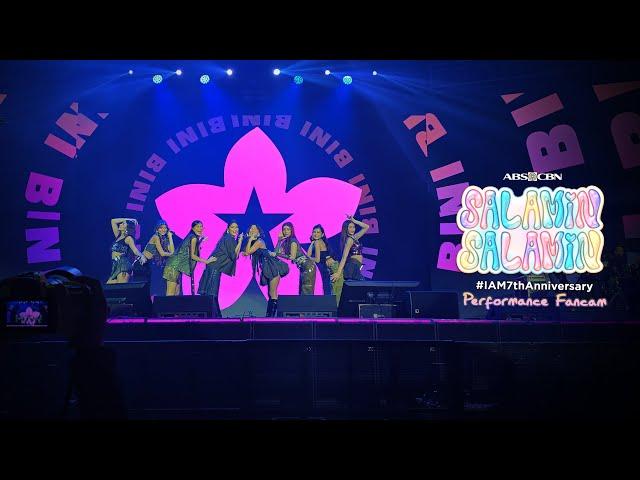 #BINI : 'Salamin, Salamin' at #IAM7thAnniversary Performance Fancam