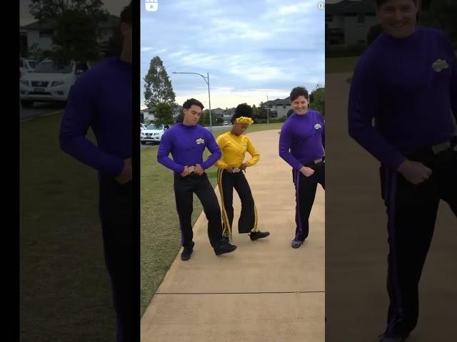 The wiggles Lachy, Johnny and Tsehay Dancing #BFF